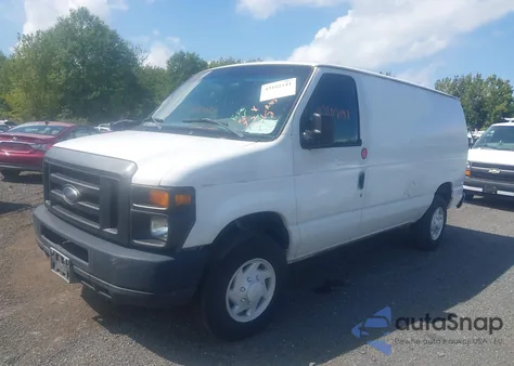 2008 Ford E-250 Commercial/Recreational z USA, uszkodzony, nr VIN 1FTNE24L98DA87070